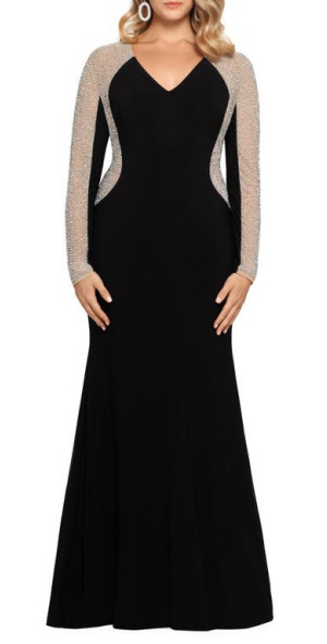 Cinderella Divine H097: Shimmering Crystal Beaded Gown for Enchanting Occasions