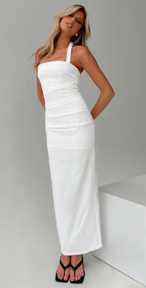 knee length dresses for ladies Lioness 1999 Maxi Dress – Hills Shire Hire main image 1