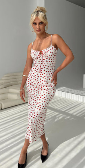 strapless open back dress Caprina Sequin Mini Dress main image 1