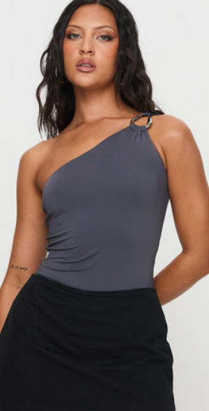 Uk Tops Doza Off The Shoulder Bodysuit Green Princess Polly A