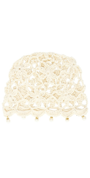 8 Other Reasons Cotton Crochet Hat With Bead Detailing