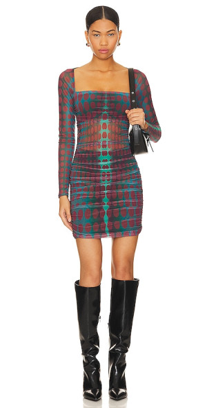 knee length dresses for ladies TEA TIME MINI DRESS – AKIRA main image 0