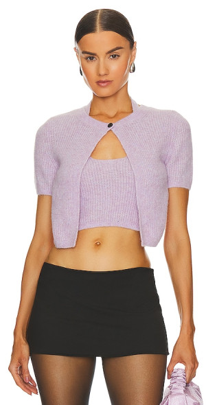 Law Alexander Wang Oversized Cardigan With Smocked Waist Alexander