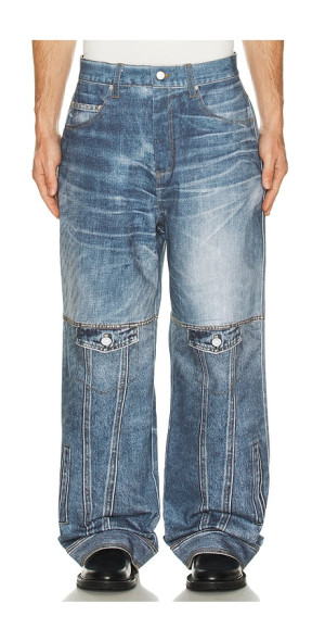 Andersson Bell - Custom-Like Printed Denim Pants
