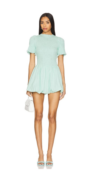 apres studio black bubble dress ORIA BUBBLE MINI DRESS - BLACK – CHIC LE FRIQUE main image 0