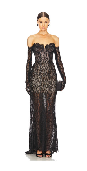 Bronx and Banco - Kiera Strapless Gown