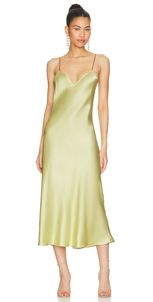 dannijo dress with bow tie straps