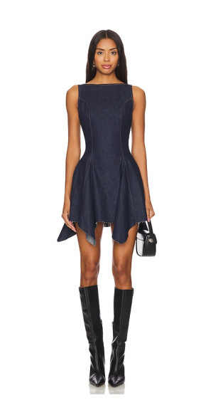 white christmas dresses Farmers Market Dress Denim