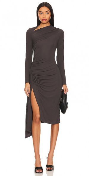 enza costa black dress Enza Costa Linen Knit Everywhere Dress Black