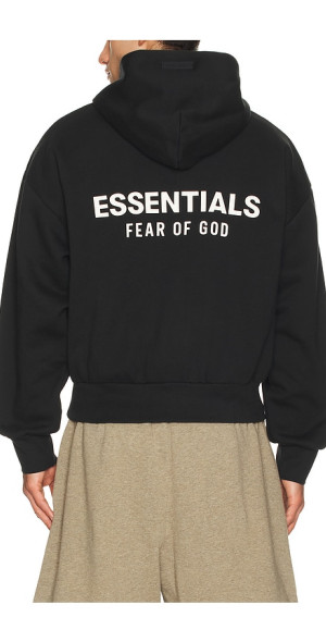 Fear of God ESSENTIALS - Classic Full Zip Up Hoodie