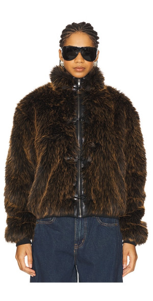 Jaded London Mendoza Faux Fur Jacket