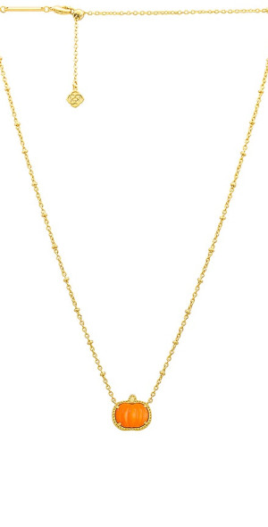 Kendra Scott Pumpkin Necklace