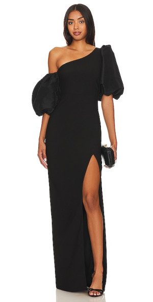 likely evening dresses LIKELY Toula Gown in Black