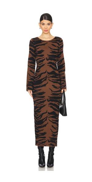 knee length dresses for ladies ABBEY SWEATER DRESS