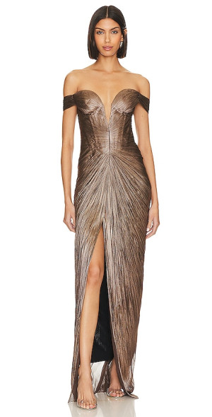 maria lucia hohan dress gold Maria Lucia Hohan – Maria Lucia Hohan Summer Maxi Dress in Barcelona or  Shop Online Mujer 732-001313