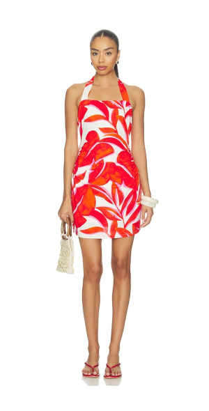 open back halter neck dress Open Back Halter Dress XS