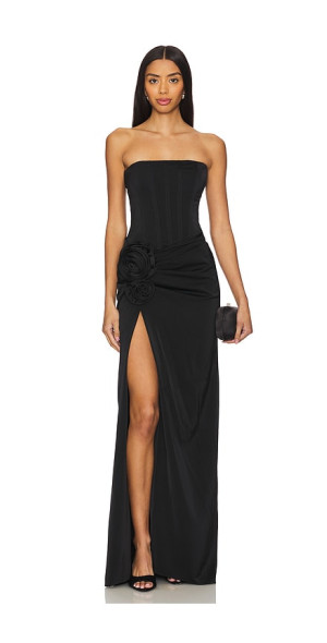 strapless open back dress Morilee Prom Dress 49010 main image 0