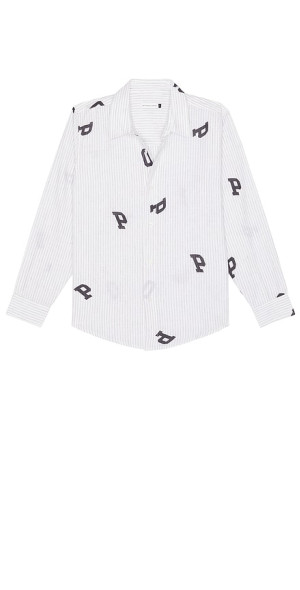 Pop Trading Company - Letters Striped Pop Shirt