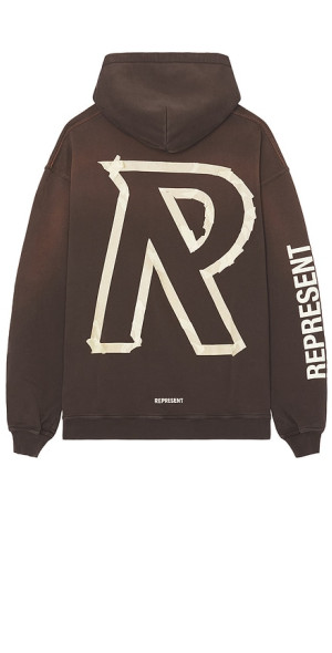 REPRESENT Masking Tape Initial Hoodie - Main Image