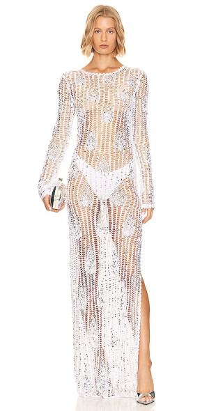 retrofete - Cherri Crochet Dress