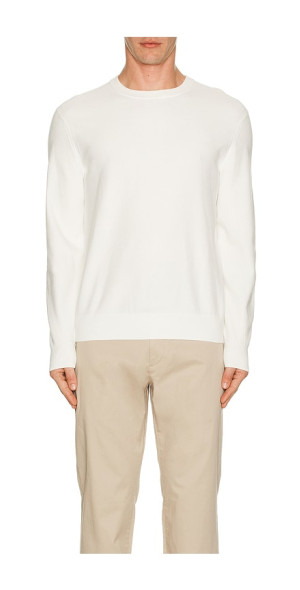 Riland Crew Sweater Skylight Melange - Theory Men