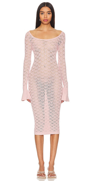Tularosa - Netia Long Sleeve Midi Dress