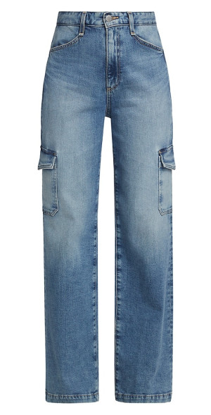 AG Jeans Women's Gatina Wide-Leg Cargo Jeans