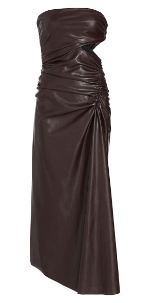 oscar de la renta leather dress The Mini Poppy