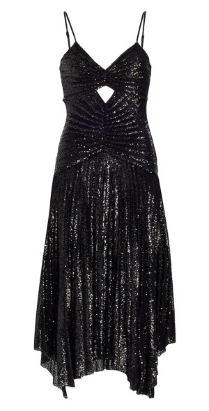 alc sequin dress Elsie Strapless Sequin Mini Dress