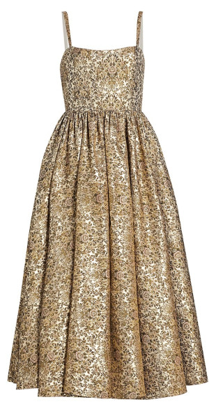 alice olivia metallic dress Alice + Olivia Tayla Mini Dress in Black/Multi