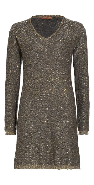 altuzarra sequin dress Noor draped sequined chiffon midi dress - beige