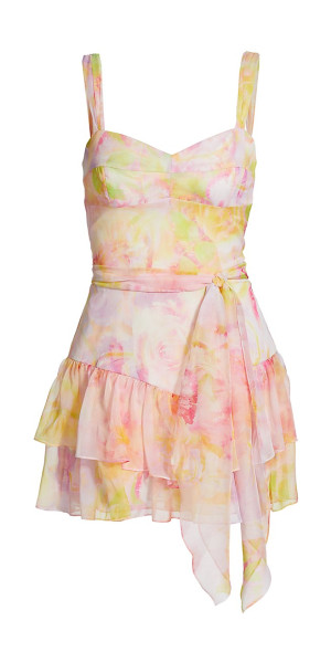 open lace back dress Amanda Uprichard Lyle Midi Dress Medium main image 0