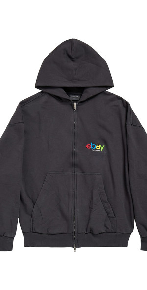 Balenciaga - Ebay Zip-Up Hoodie Regular Fit