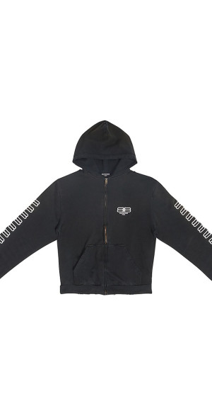 Balenciaga - Women's BB Paris Icon Zip-up Hoodie