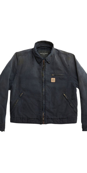 Balenciaga - Women's Double B Shrunk Workwear Parka