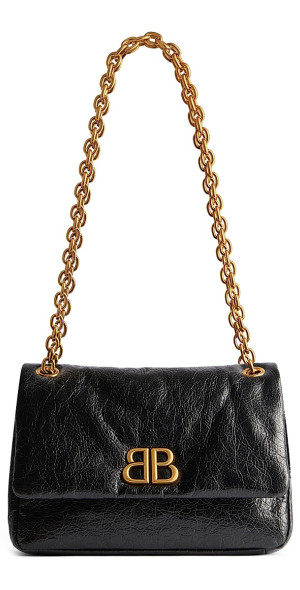 BALENCIAGA＊MONACO MINI BAG レザー ミニバッグ＊送料込 BALENCIAGA＊MONACO MINI BAG レザー ミニバッグ＊送料込