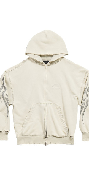 Balenciaga - Y2K Zip-Up Hoodie Regular Fit