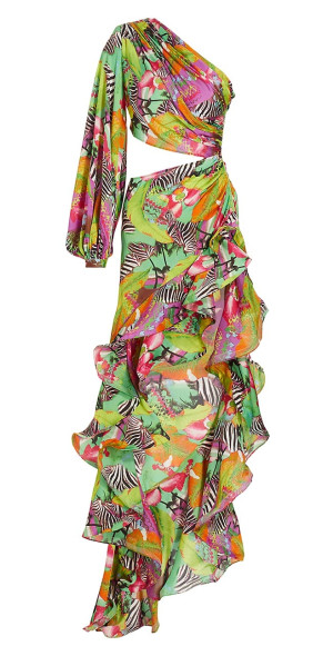 Bronx and Banco Women's Hanna Miami Cut-Out Gown