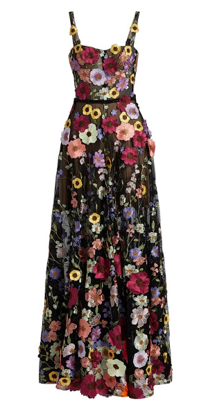 Bronx and Banco Women's Jasmine Multi Floral Maxi Dress Bronx and Banco Women's Jasmine Multi Floral Maxi Dress