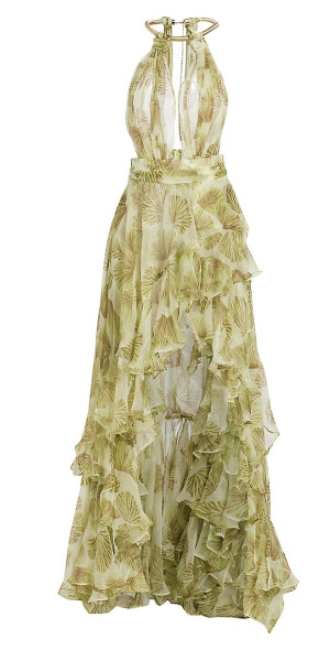 fitted lace wedding dress Sylvie Armonia Maxi Dress by Bronx and Banco – The Fitzroy main image 1