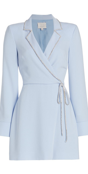 chinese dress ladies Torrid Lace up Panelled Blazer Dress | Disturbia main image 0
