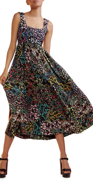 cynthia rowley sanibel cotton dress Cynthia Rowley Sanibel Floral-Print Dress - Orange