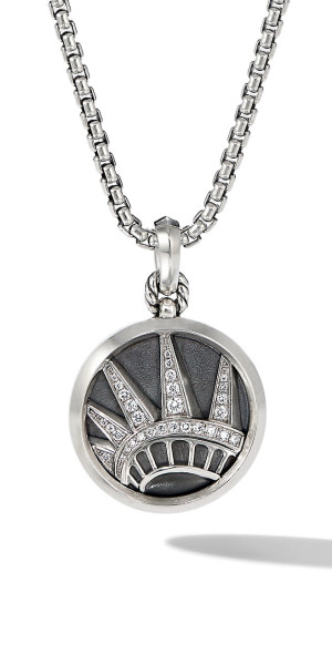 David Yurman Women's NYC Statue of Liberty Amulet in Sterling Silver
