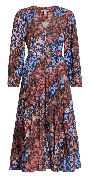 Derek Lam 10 Crosby - Women's Ferris Pleated Midi-Dress