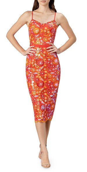 open lace back dress DRESS THE POPULATION-LITA DRESS – Vicky and Lucas main image 1