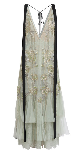 Erdem - Women's Embellished Slip Cocktail Dress