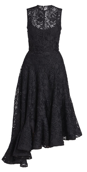 Erdem - Women's Guipure Lace Asymmetric Midi-Dress