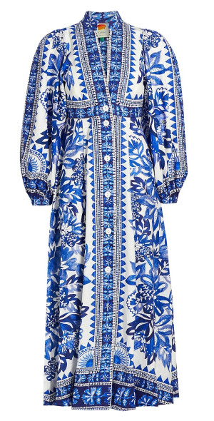 farm rio flora tapestry maxi dress farm rio off white flora tapestry maxi dress FARM Rio Women's Greek Garden Floral Linen-Blend