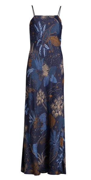 Farm Rio - Women's Night Jungle Slip Maxi Dress