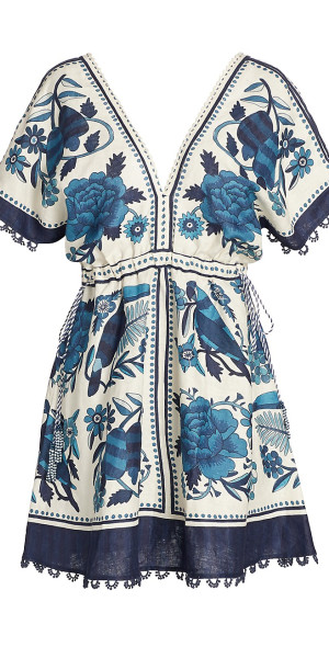 navy blue dress for baby girl FARM Rio New Arrivals — A Line Boutique